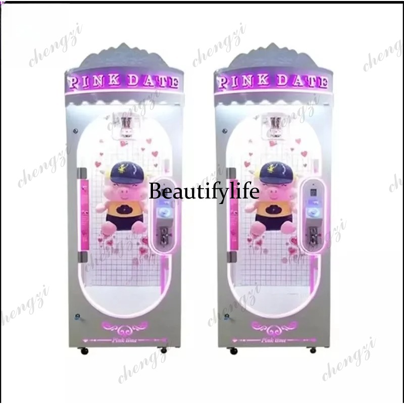Arcade Vending & Laundry Revenue - A81 Indoor Pink Date Doll Aluminum