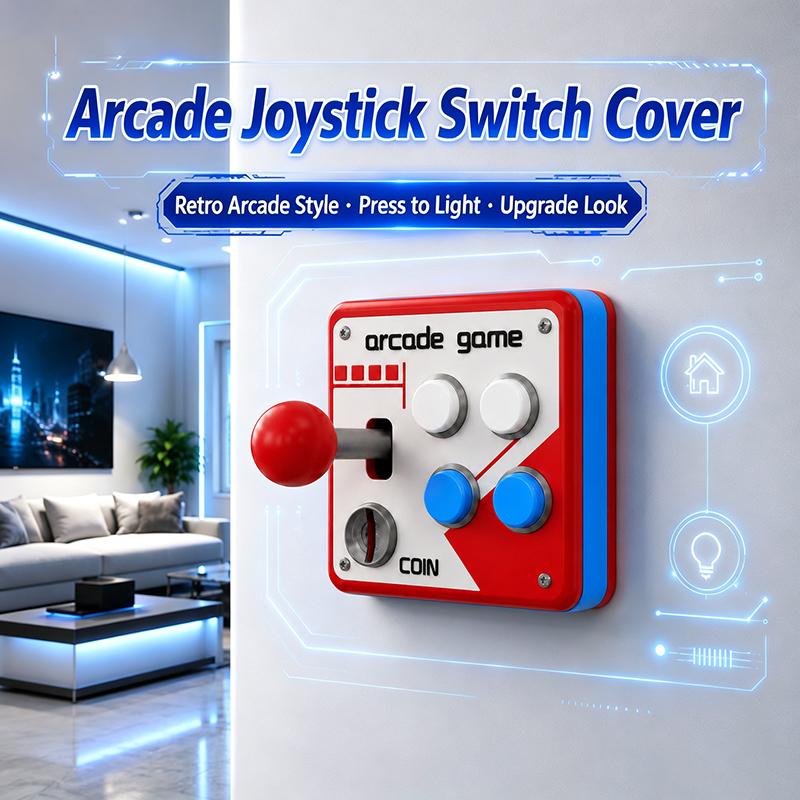 Arcade Vibes - 3D Printing Panel Socket Control Decoration