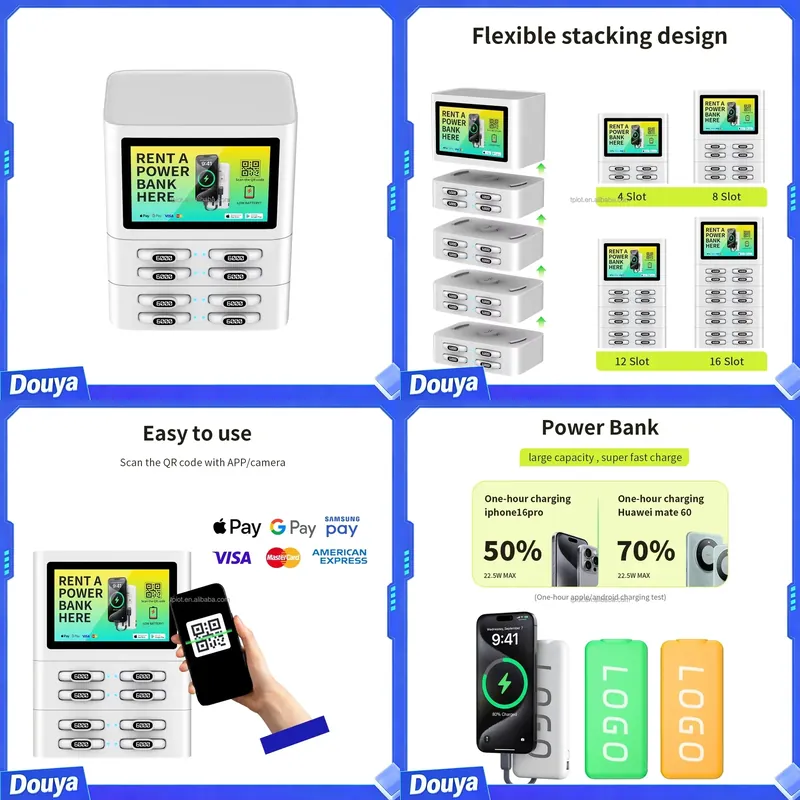 QR 8slots Scan Code Mobile Pow - Vending Machine Qr Code review and price