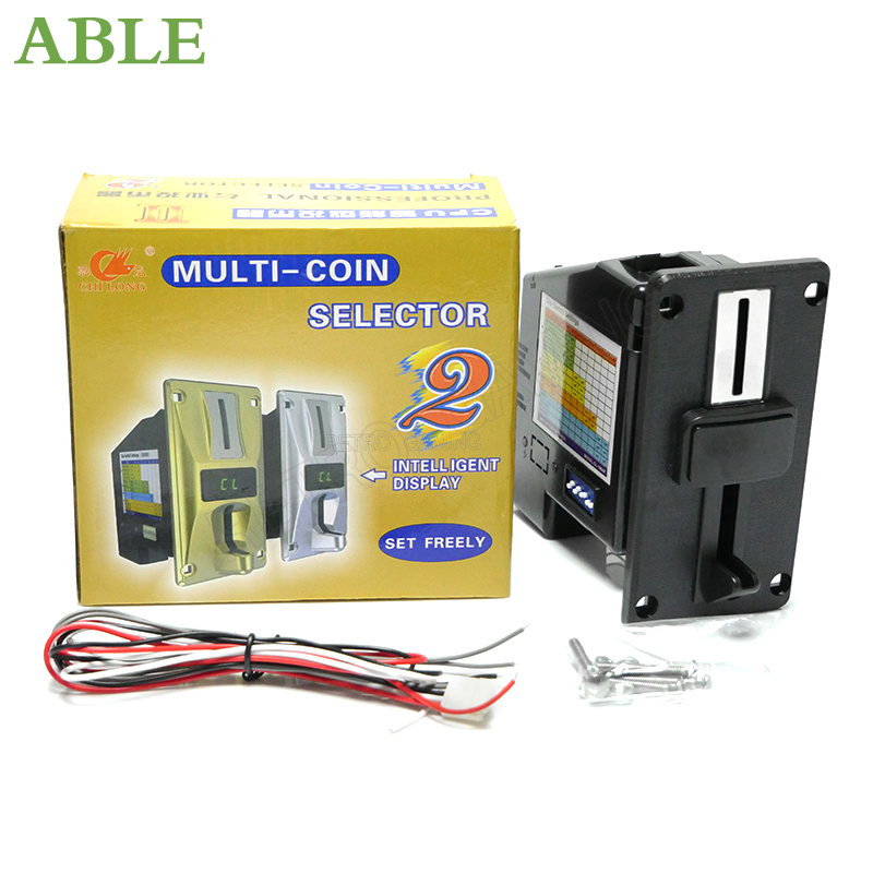 Multi Coin Acceptors Selector  - Arcade Game Vending Machine review and price
