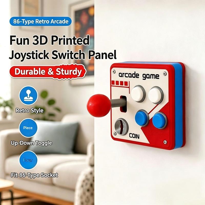 3D Printing Panel Socket Contr - Arcade Vibes review and price