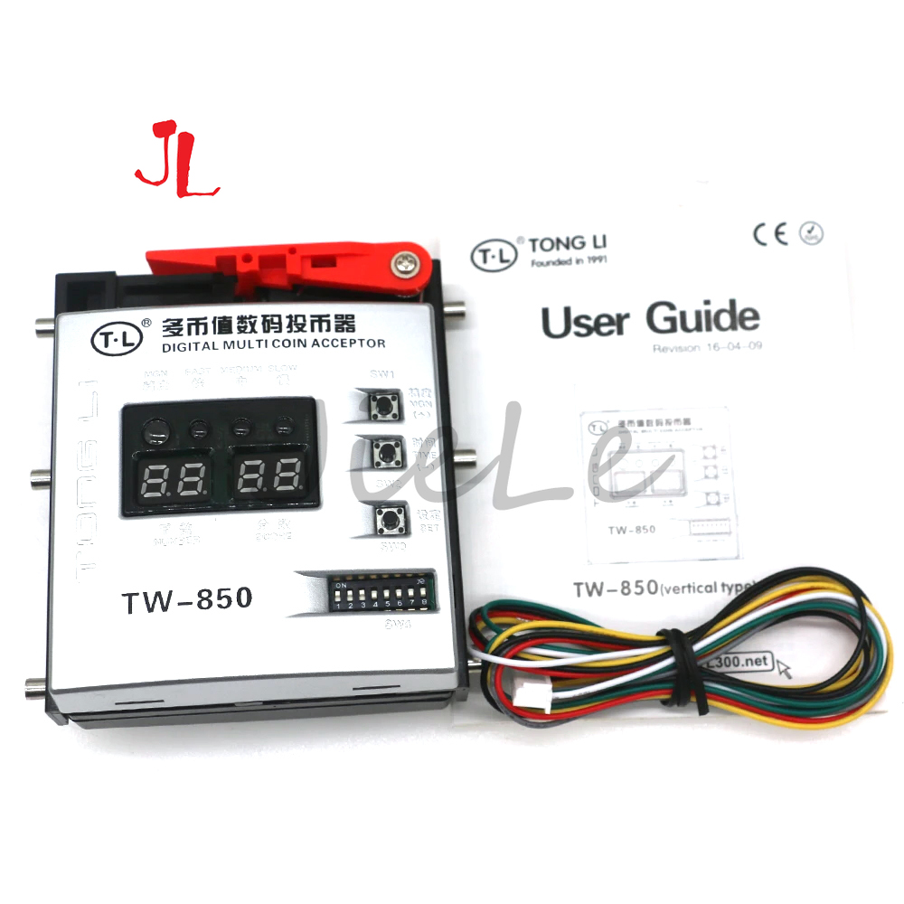 TL TW-850 Multi Coin Acceptor, - Arcade Game Vending Machine review and price
