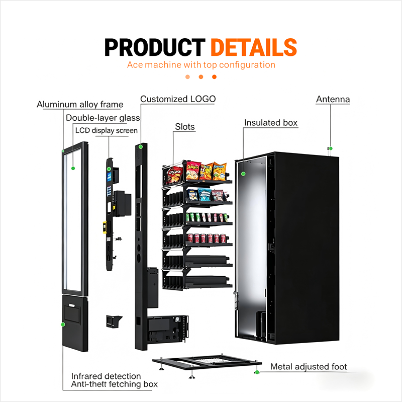 Snack Drink Vending Machine Au - Commercial Vending Machine review and price