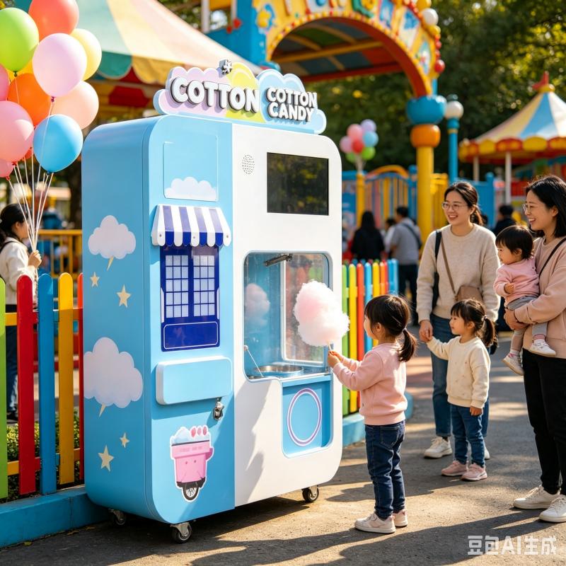 Customized Cotton Candy Vendin - Candy Floss Machine review and price