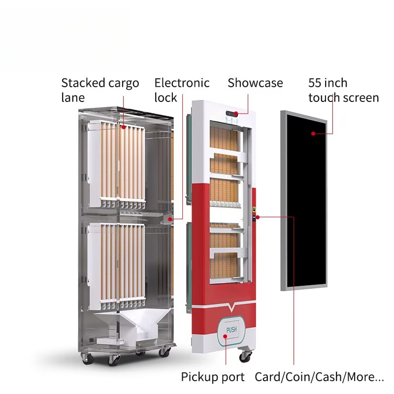 Customizable Vending Bar Outdo - Vending Machine Qr Code review and price